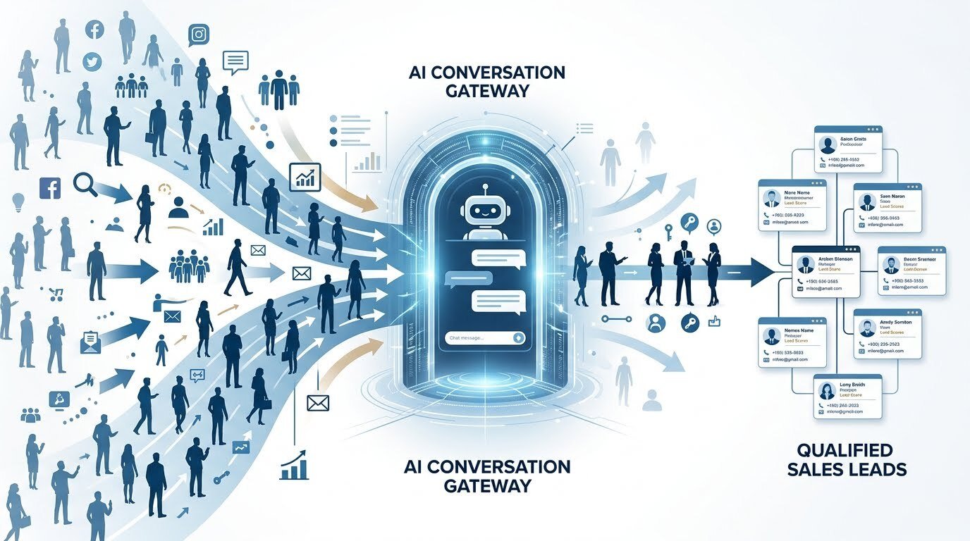 How AI Chatbots Can Help Websites Generate and Qualify Leads