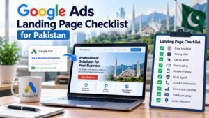 Google Ads Landing Page Checklist for Pakistan
